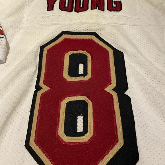 NFL Steve Young 49ers Reebok Pro line jersey - Picture 9 of 11